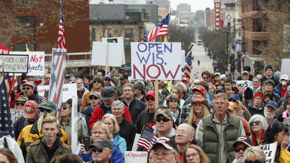 Estados Unidos: Protestas de grupos conservadores contra las medidas de quedarse en casa