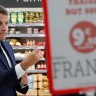 Macron sale de compras y Briggitte en cuarentena