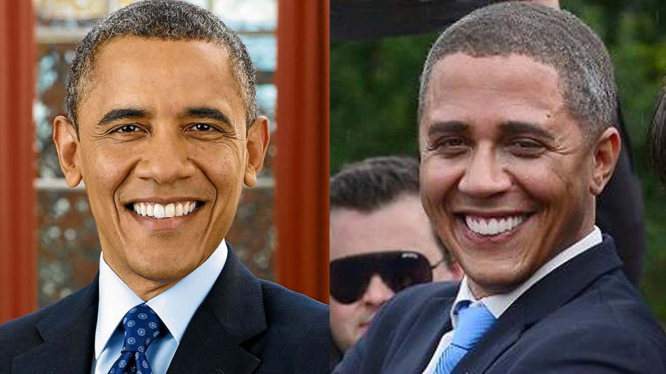 Barack Obama y su imitador20200428