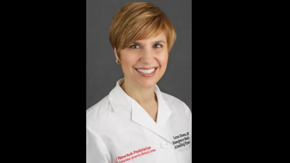 Doctora Lorna M. Breen, directora médica de un hospital de Manhattan, Estados Unidos