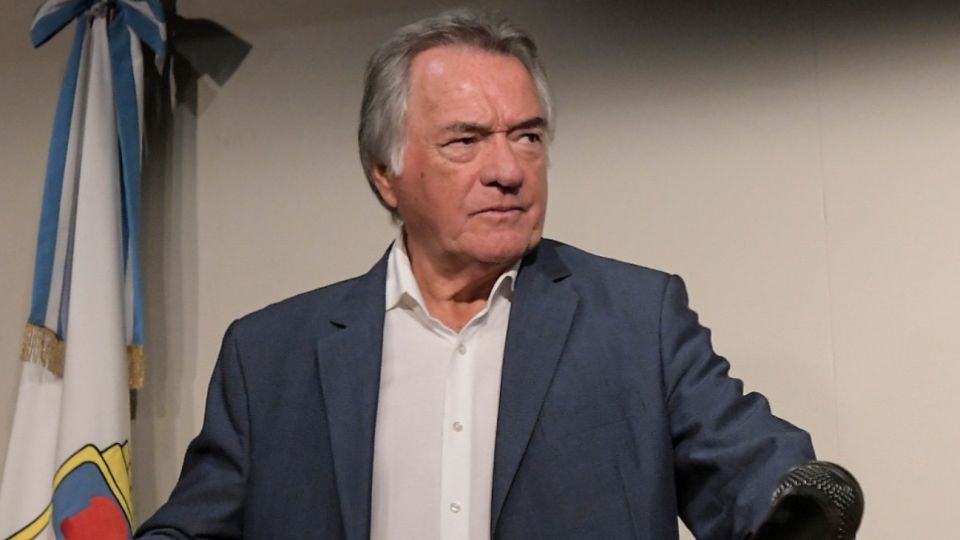 Luis Barrionuevo, secretario general de la UTHGRA.