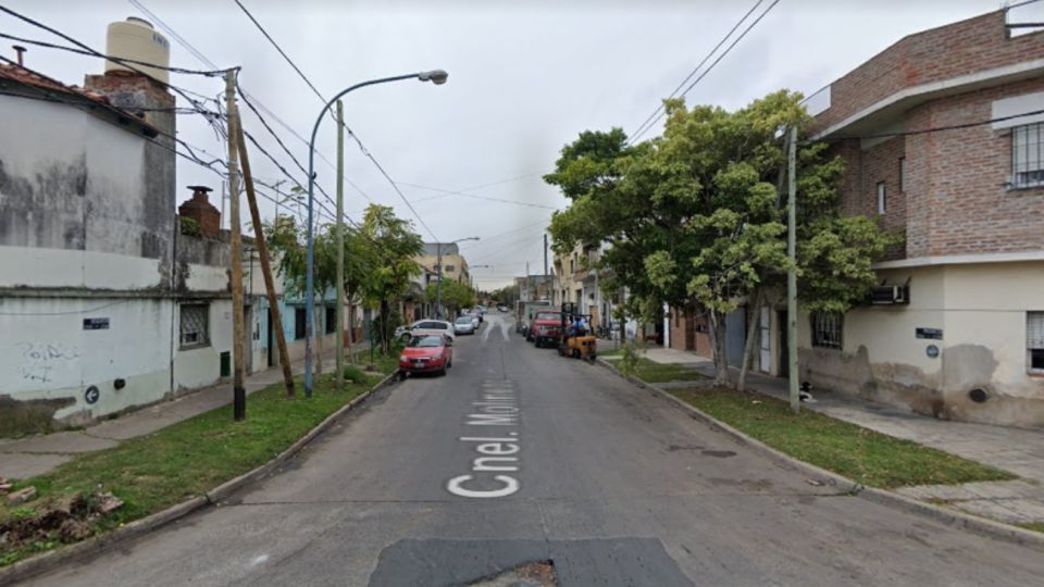 El crimen ocurrió en una vivienda ubicada en la calle Molinedo 2236, Lanús.