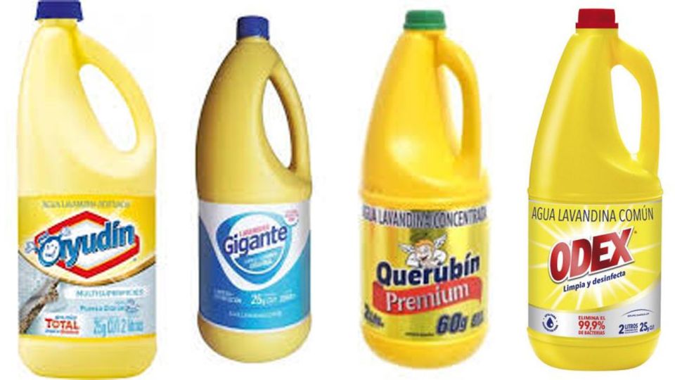 Lavandina o cloro para purificar el agua y desinfectar superficies.