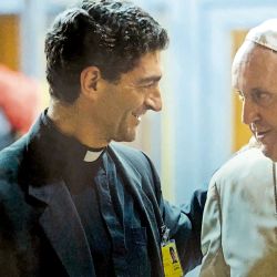 Augusto Zampini y el Papa Francisco | Foto:cedoc