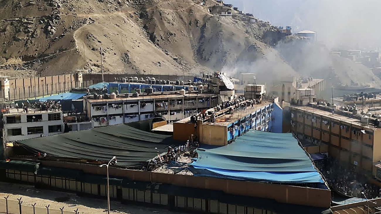 motín en cárcel Castro Castro de Lima, Perú.