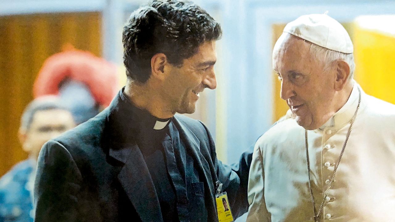 Augusto Zampini y el Papa Francisco | Foto:cedoc