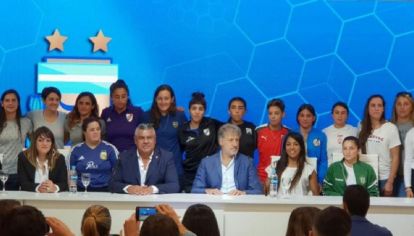 Jorge Barrios aseguró que el apoyo de AFA al fúbol femenino continuará.