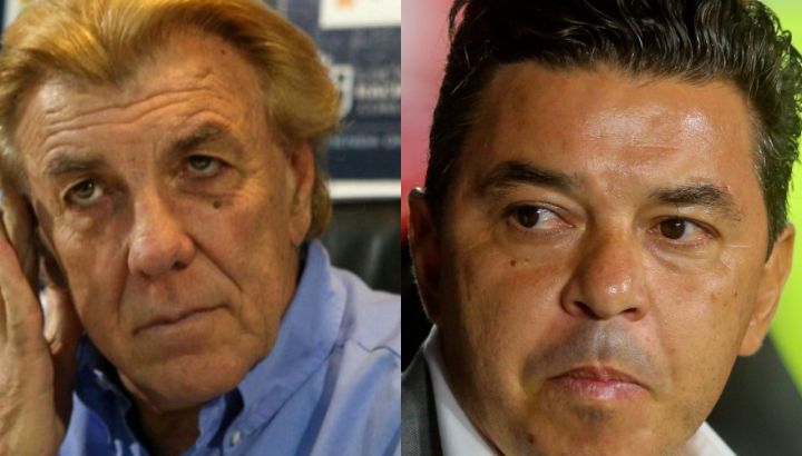 Reinaldo Merlo y Marcelo Gallardo