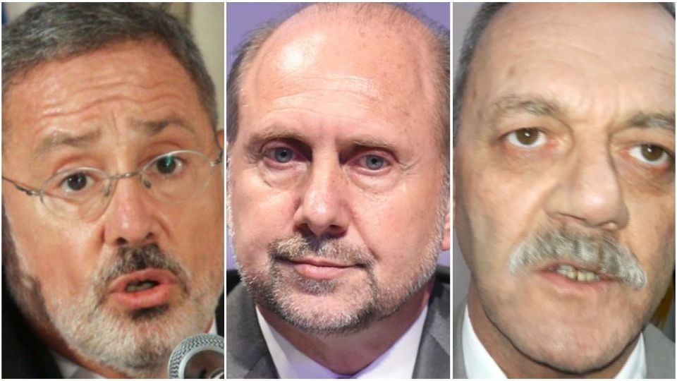 Marcelo Sain, Omar Perotti, Victor Sarnaglia