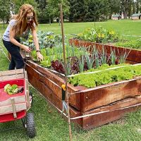 Analía Franchín comparte su huerta