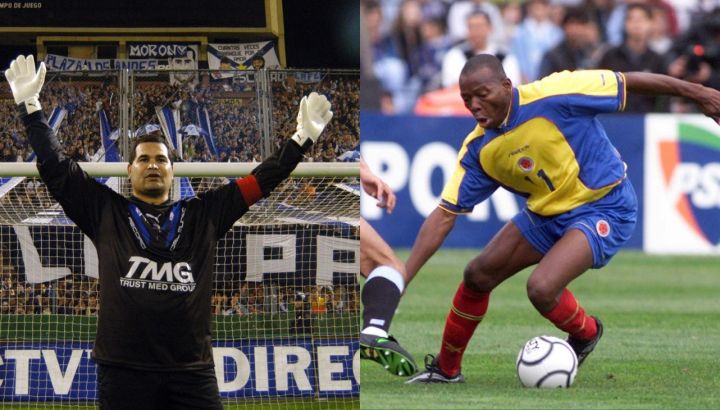 José Luis Chilavert y Tino Asprilla