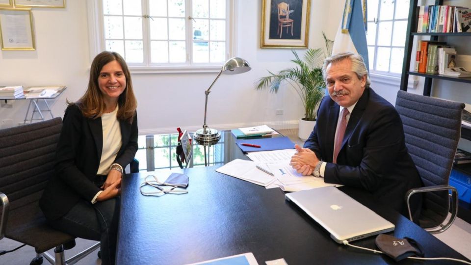 Fernanda Raverta, la nueva titular del ANSES