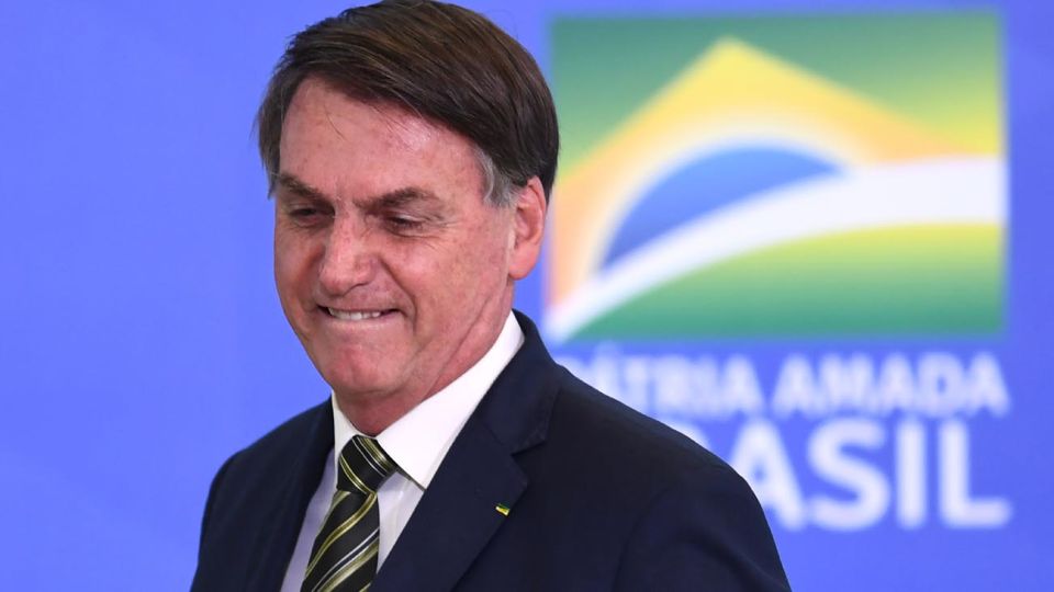 El presidente de Brasil Jair Bolsonaro