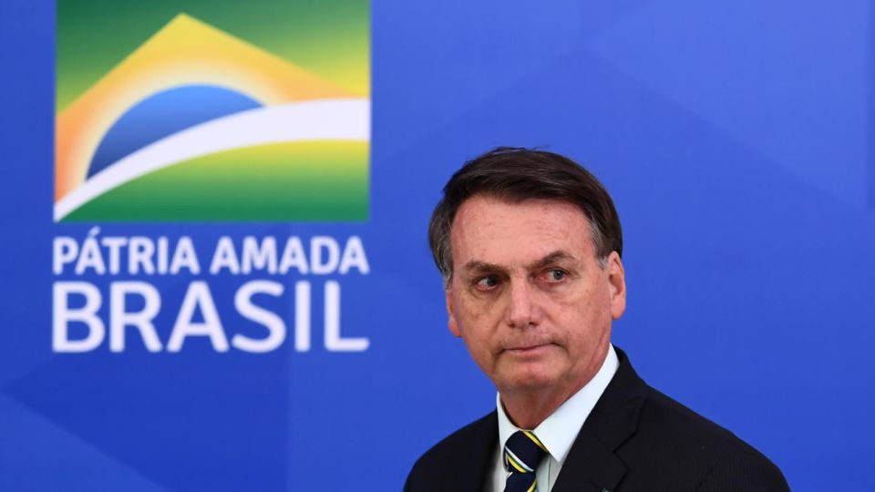El presidente de Brasil Jair Bolsonaro