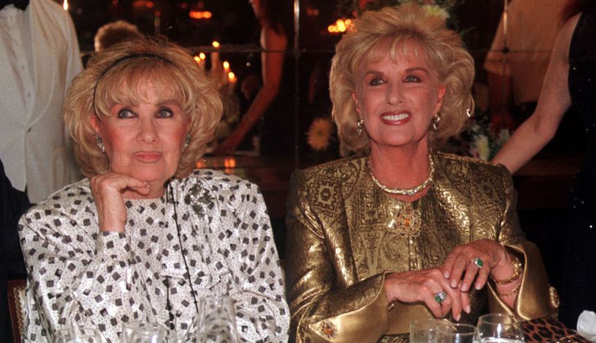 Falleció Goldie la hermana melliza de MIrtha Legrand