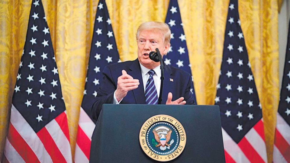 A fantastic job. El jefe de Estado sostiene que reaccionó a tiempo frente a la pandemia, pese a que murieron más de 63 mil personas.