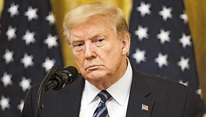 Trump. La economía de EEUU cayó 4,8% en el primer trimestre.