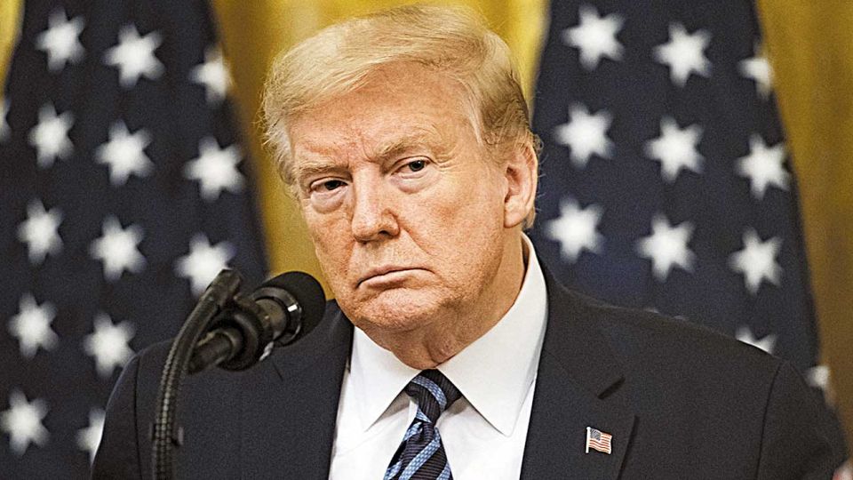 Trump. La economía de EEUU cayó 4,8% en el primer trimestre.