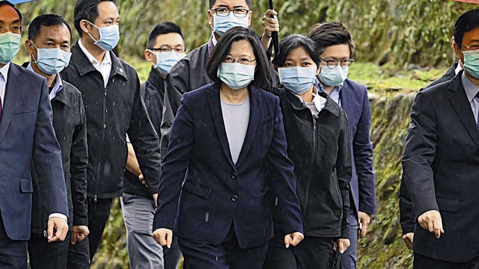 Taiwán. Su presidenta combina modernidad con displicina oriental.