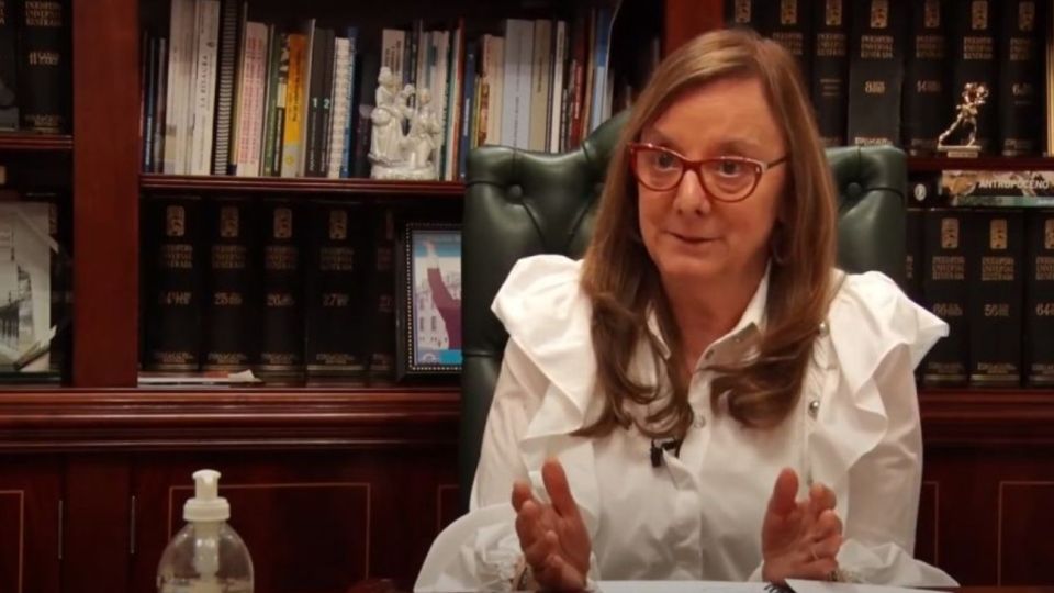 La gobernadora de Santa Cruz, Alicia Kirchner.