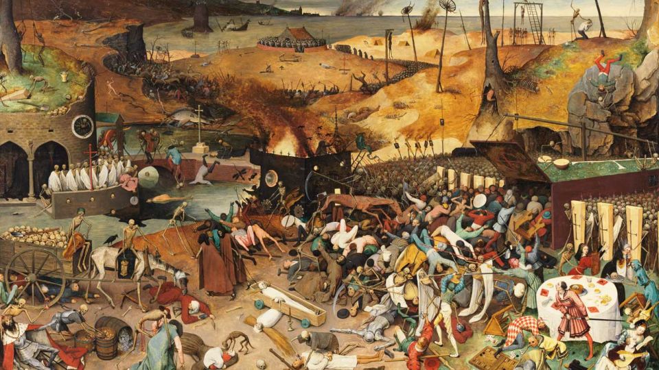 ‘El triunfo de la muerte’. Así llamó Pieter Brueghel el Viejo a su dramático y expresivo reflejo de los sufrimientos que provocaba la enfermedad. En una de sus variantes, la pulmonar, tuvo una letalidad del 95%.