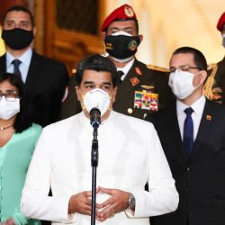 El presidente de Venezuela, Nicolás Maduro, con mascarilla por la pandemia de coronavirus POLITICA INTERNACIONAL Zurimar Campos/Prensa Miraflores / DPA | Foto:DPA