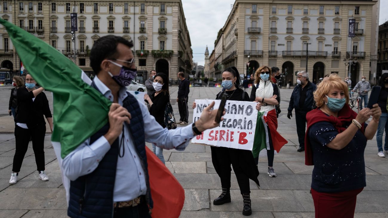 Italia comienza la salida gradual de la cuarentena con la "fase convivencia"