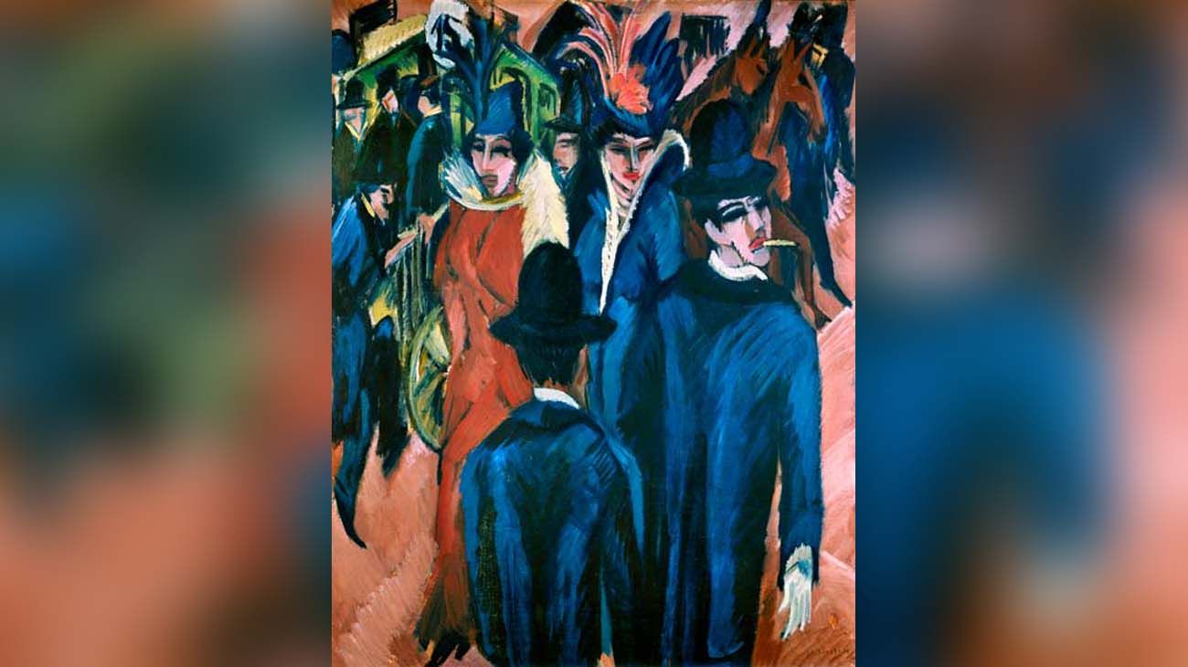 Obras de Ernst Ludwig Kirchner, creador del expresionismo alemán