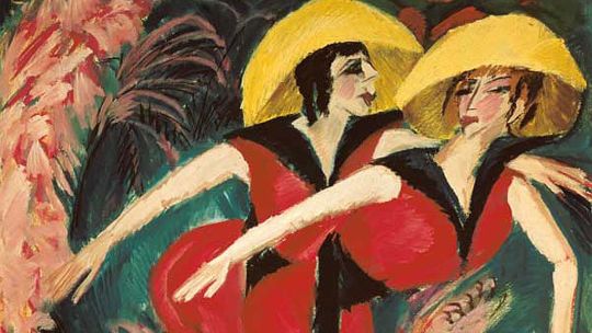 Obras de Ernst Ludwig Kirchner, creador del expresionismo alemán