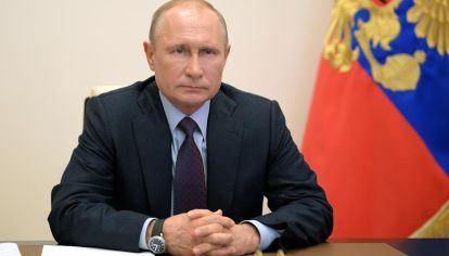 El presidente de Rusia Vladimir Putin