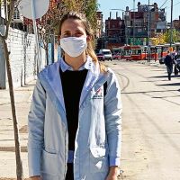 Bárbara, la hija de Marcelo Bonelli que ayuda a combatir la pandemia en las villas