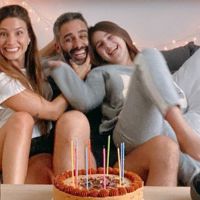 El emotivo cumple del Pollo Alvarez