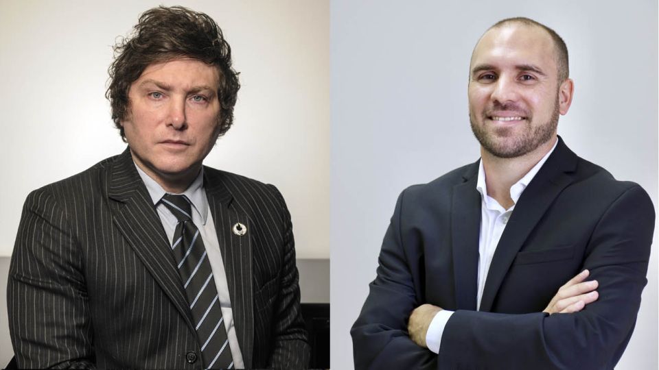 Javier Milei y Martin Guzman