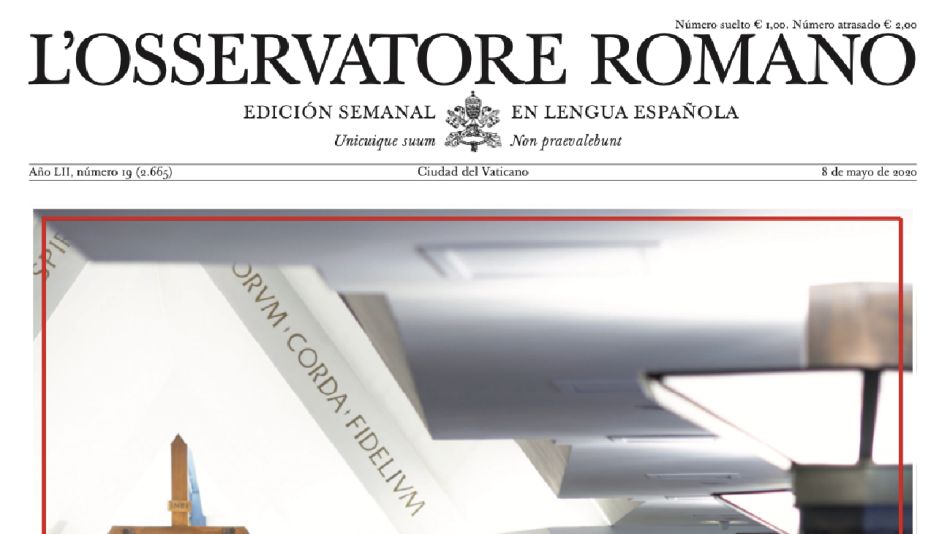 Nueva edición del Osservatore Romano.