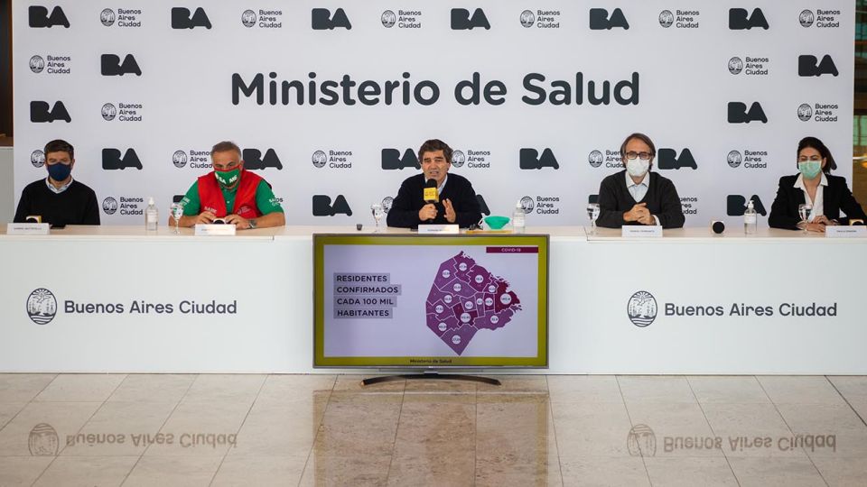 El ministro de Salud porteño, Fernan Quiros.