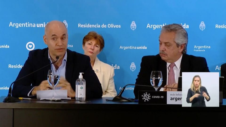 Horacio Rodríguez Larreta, jefe de Gobierno porteño.