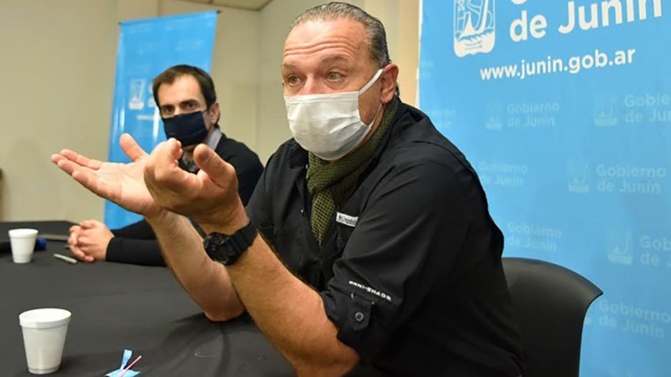 El ministro de Seguridad bonaerense, Sergio Berni.