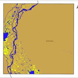 Bajante comparada del río Paraná 2019-2020