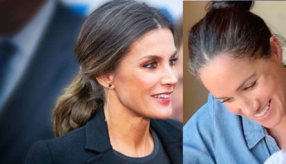 Letizia y Meghan exponen su canas