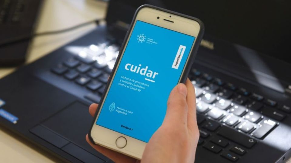 La app CuidAR permite hacer una autoevaluación de síntomas de COVID-19.