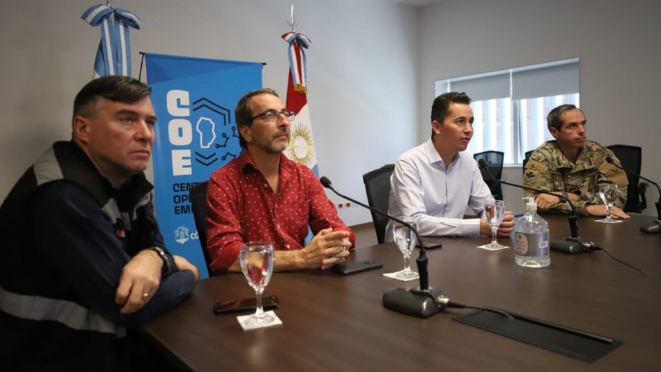 SEMANA CLAVE. Juan Ledesma (COE) junto al vicegobernador Manuel Calvo, definirán cómo sigue la cuarentena en Córdoba.