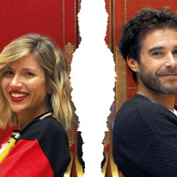 Nicolas Cabré y Laurita Fernández separados | Foto:Cedoc