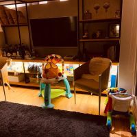 Darío Barassi mostró cómo vive con su esposa e hija en cuarentena: "Tengo mi casa tomada"