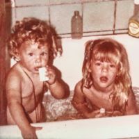 La fotos vintage que Gege Neumann com partió junto a Nicole