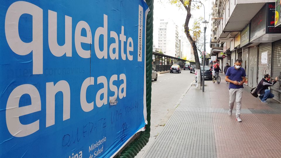 La ciudad en cuarentena hoy
