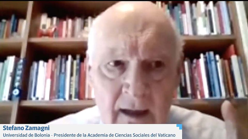 Stefano Zamagni, profesor de la Universidad de Bologna