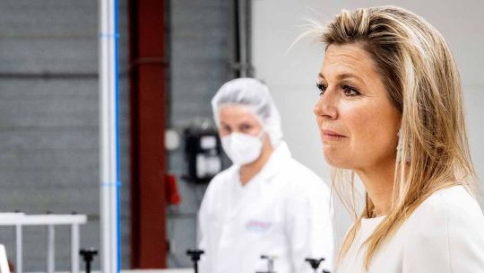 Sin barbijo: así fue la última aparición de Máxima Zorreguieta