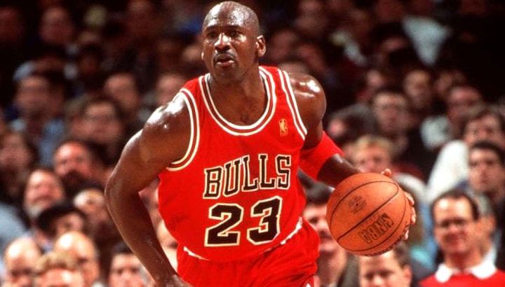 Michael Jordan, cuando regresó a los Chicago Bulls en 1995