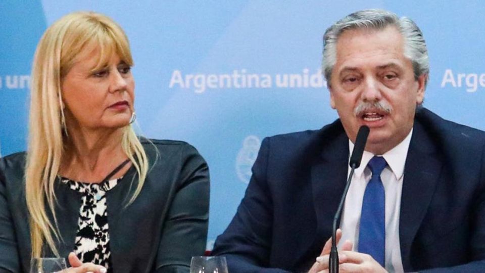 Alberto Fernández y Marcela Losardo 20200514