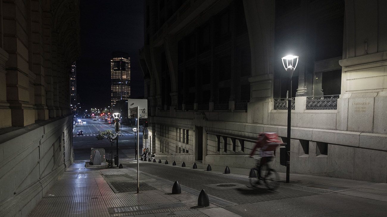 Las calles de Buenos Aires a 60 días de dispuesta la cuarentena. 